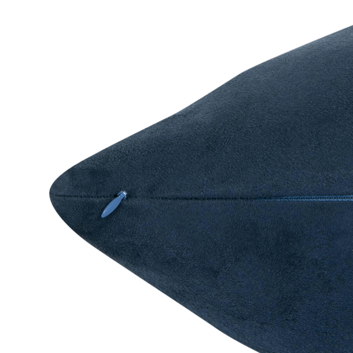 - Coussin en suédine bleu marine 60x60