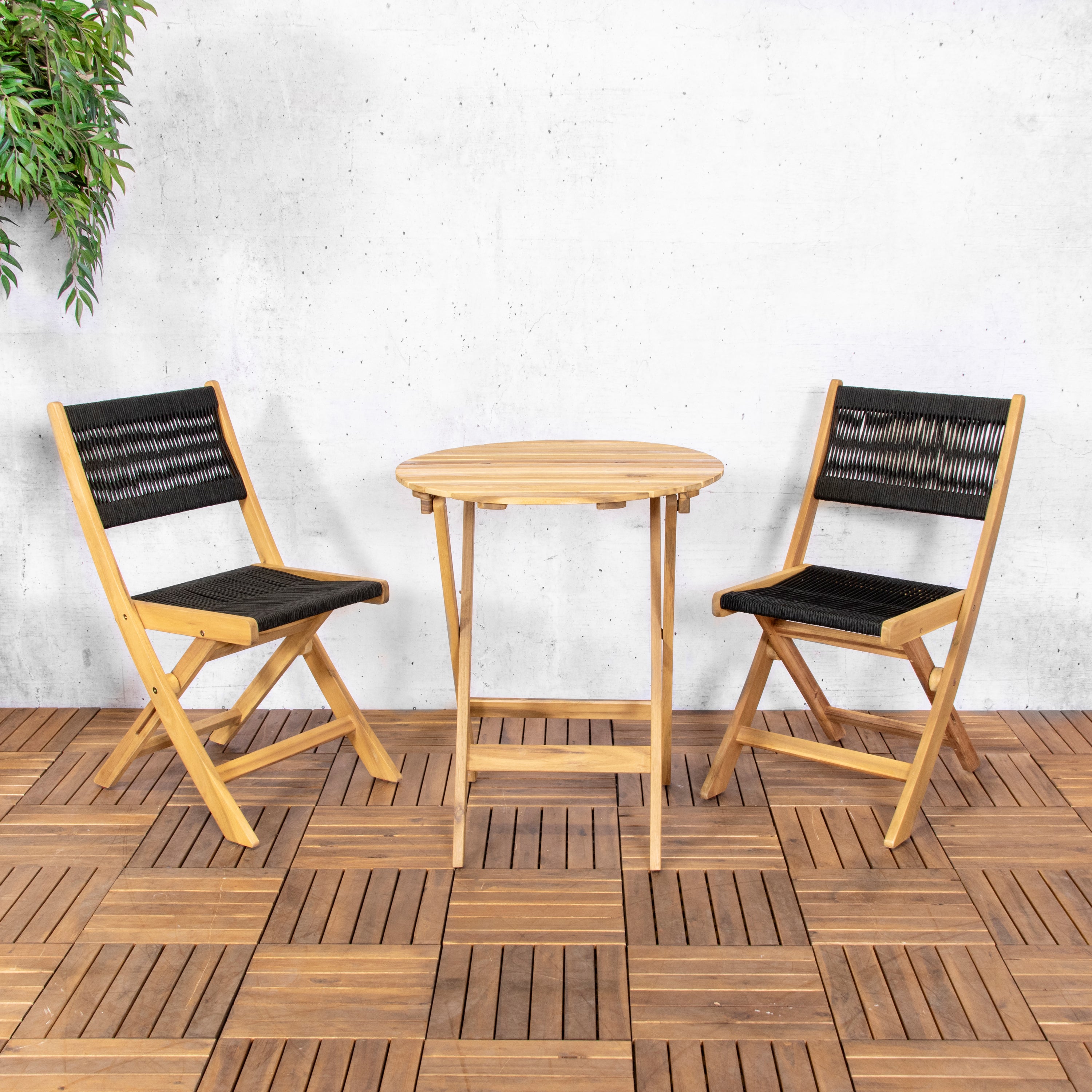 SenS-Line Lanzarote Bistroset - Zwart