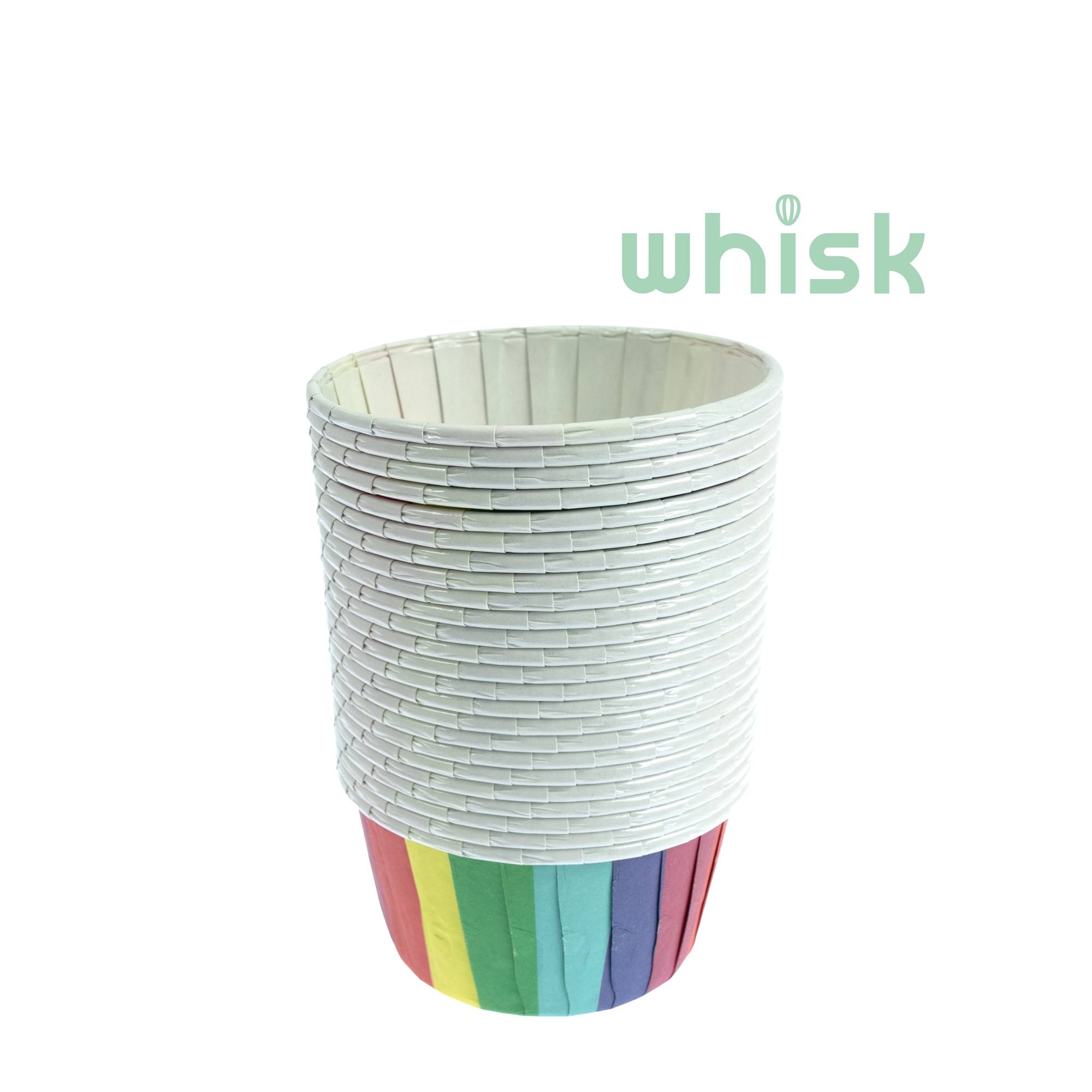 Whisk Rainbow Baking Cups 24 Pack