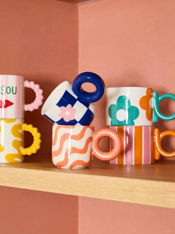 Tasse daniela jaune - que rico jaune