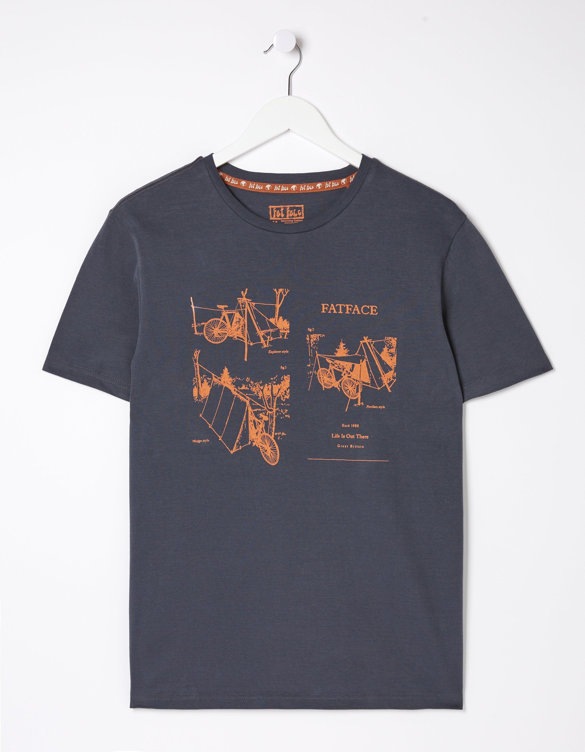 Bike In Tents T-Shirt