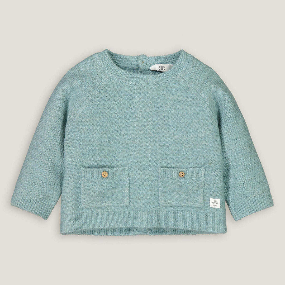 Pull col rond en fine maille