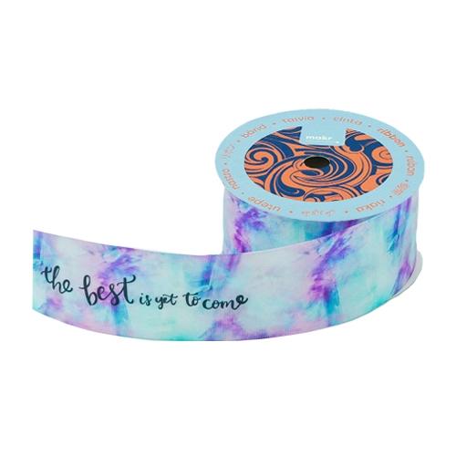 Makr Ribbon, The Best Is Yet to Come Satin- 38mmx3.6m