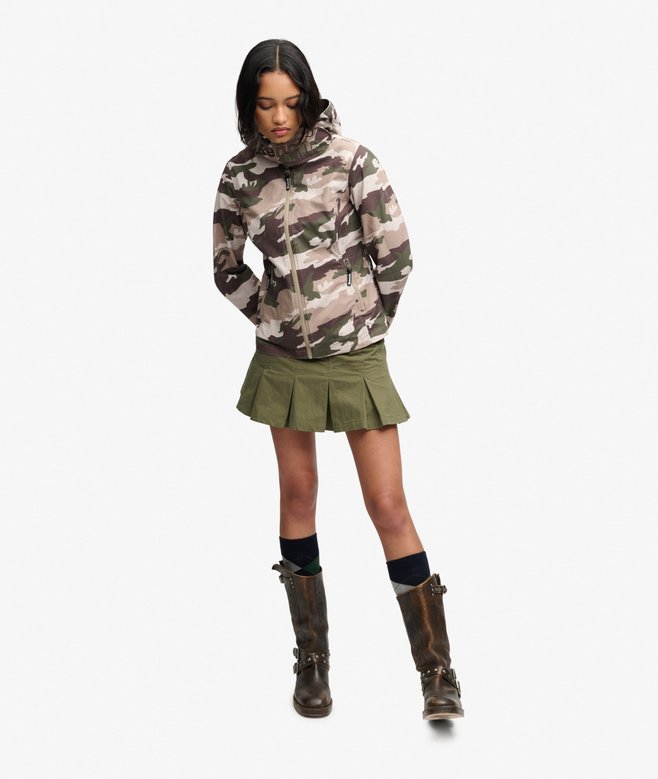Bench Hooded Funnel Neck Ripstop Jacket