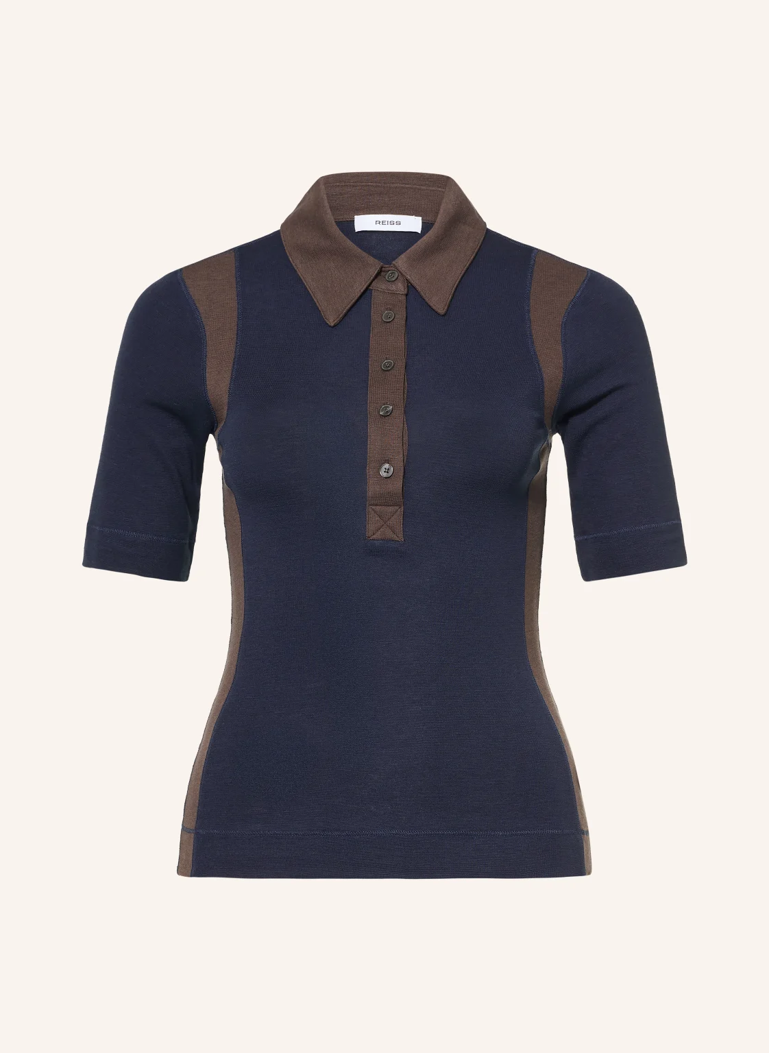 REISS Jersey-Poloshirt WINNIE