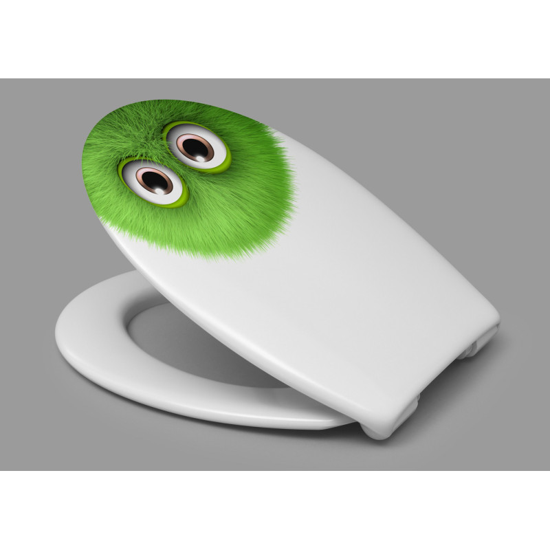 Abattant de toilette Carolina Beach Monster blanc CEDO