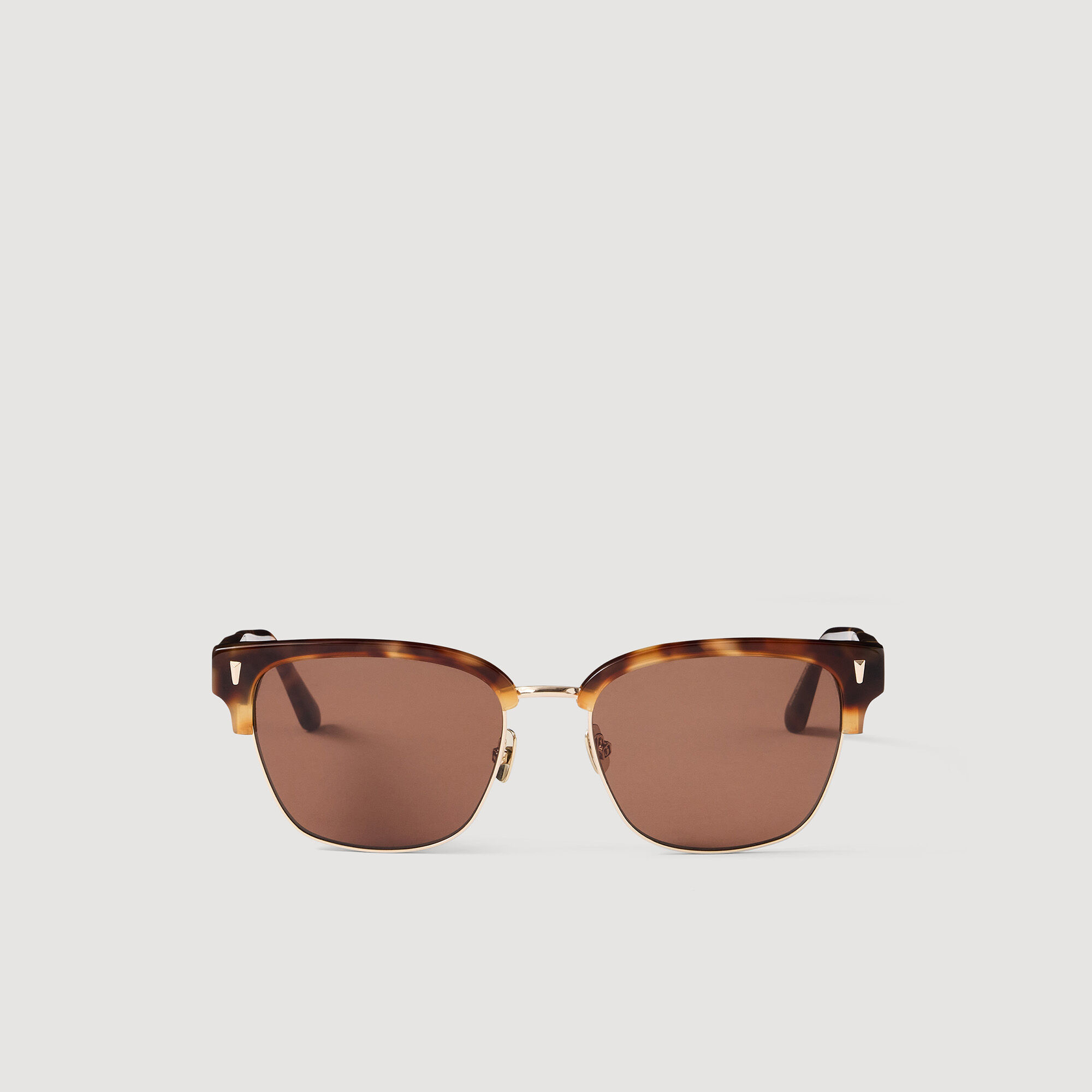 Lunettes soleil acétate logo