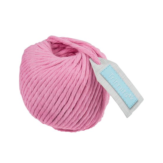 Trimits Pale Pink Macram&eacute; Cord 4mm x 50m