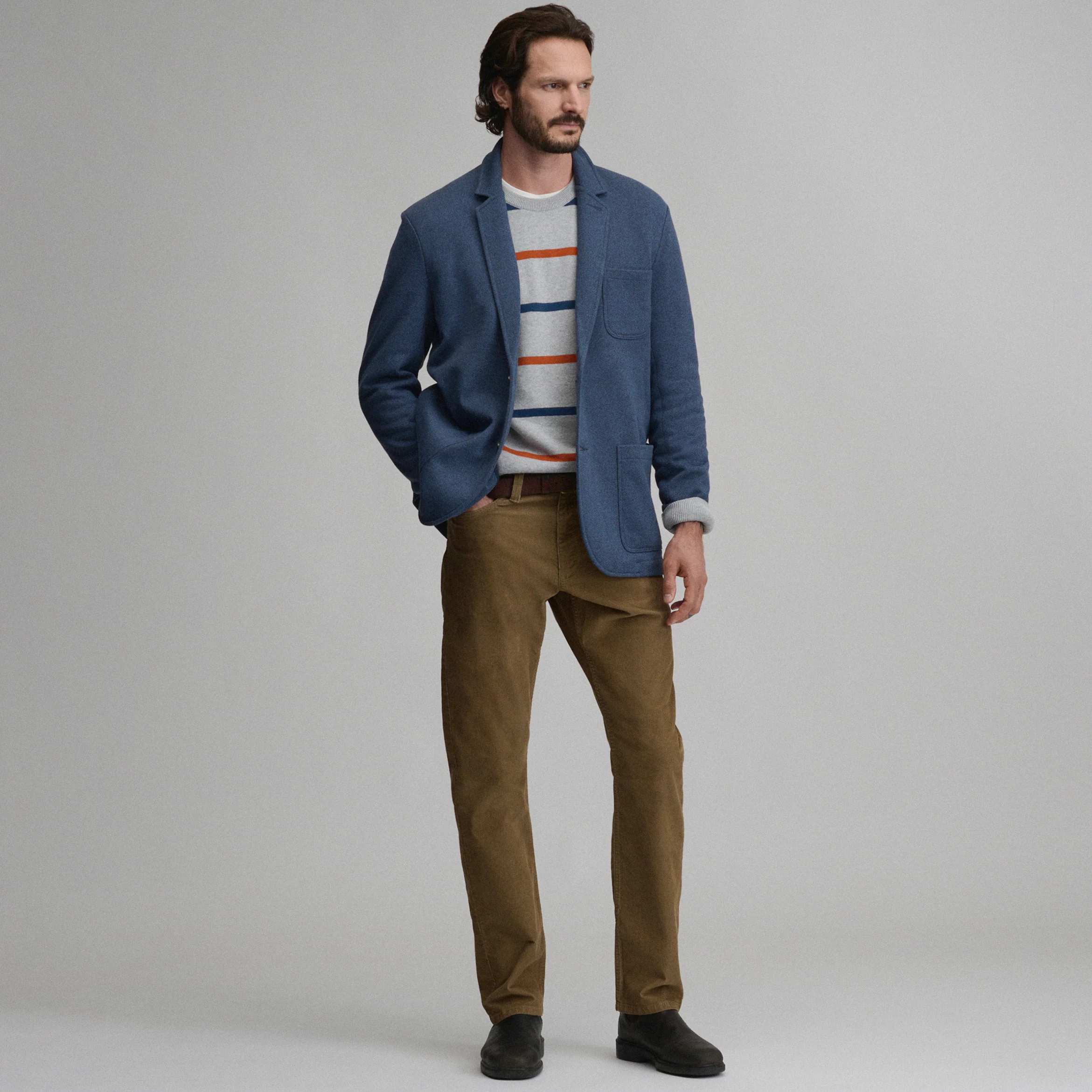 Men's Knit Blazer