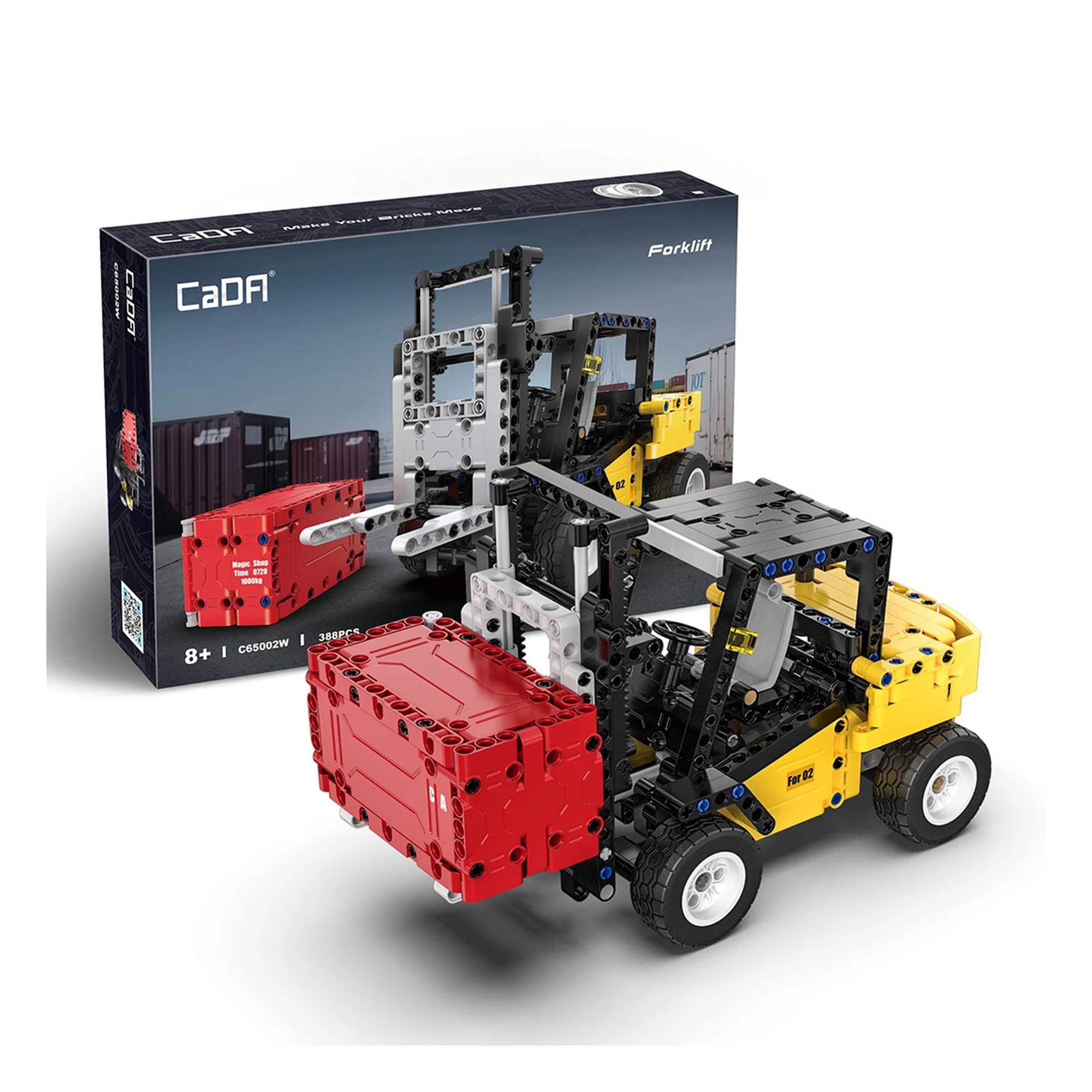 CaDA Forklift 388 Pieces