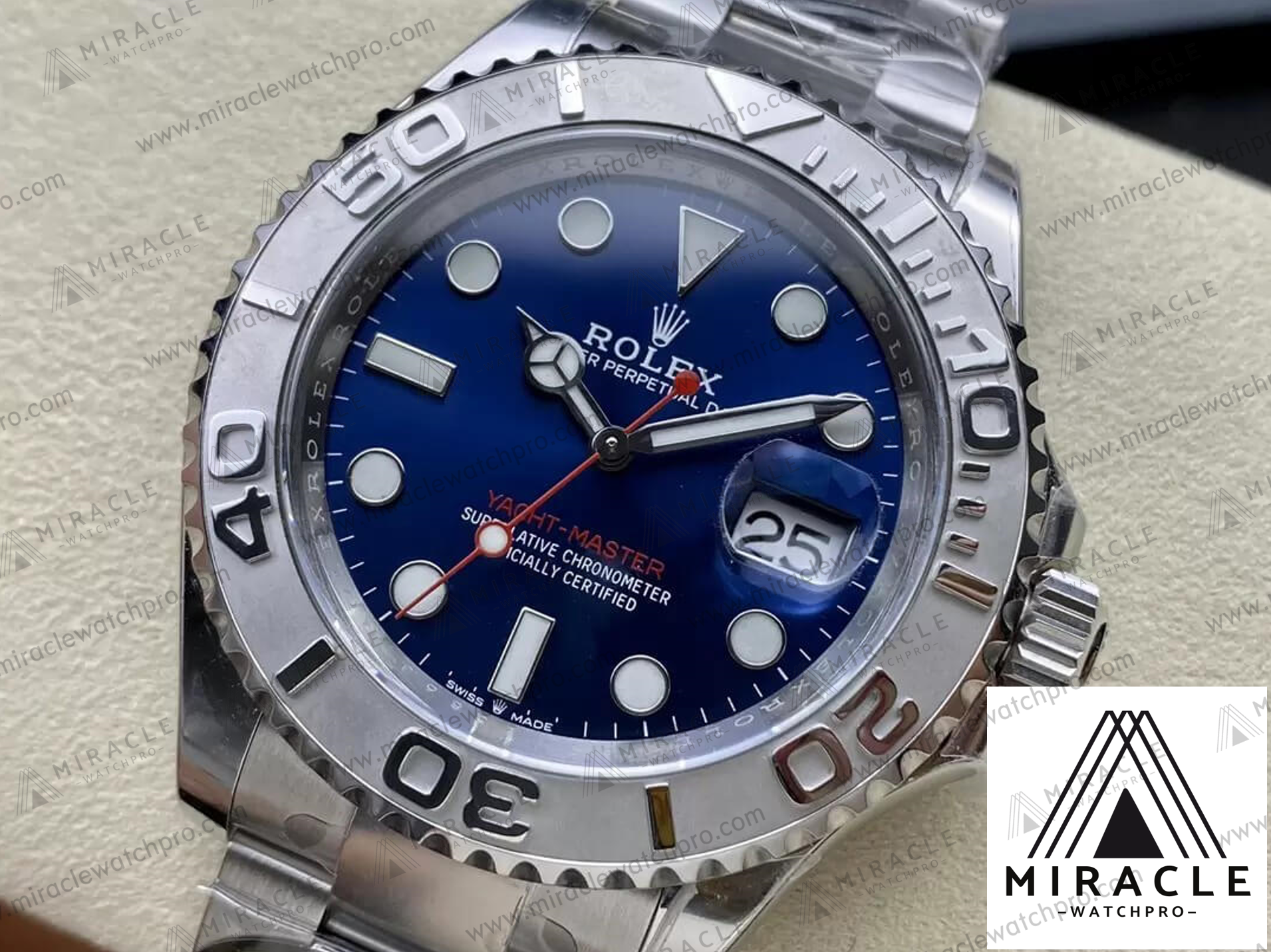 ROLEX-Yacht Master-ref.M126622-0002-Elite Clone-40mm-Replica Watch
