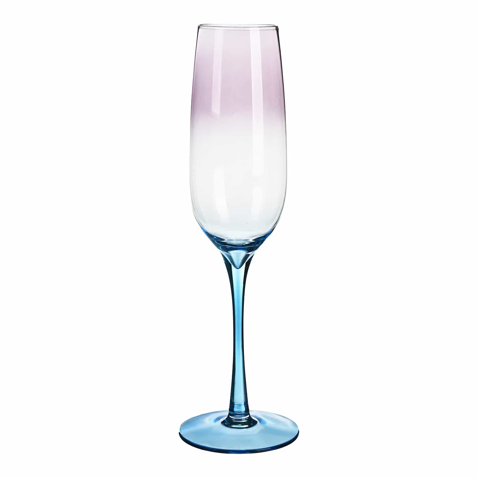Sektglas Rainbow Bunt, ⌀ 7.5 cm, H 230 mm