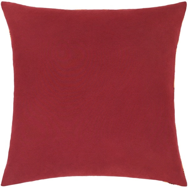 Artistic Weavers Storey Embroidered Damask 22-inch Poly or Feather Down Throw Pillow