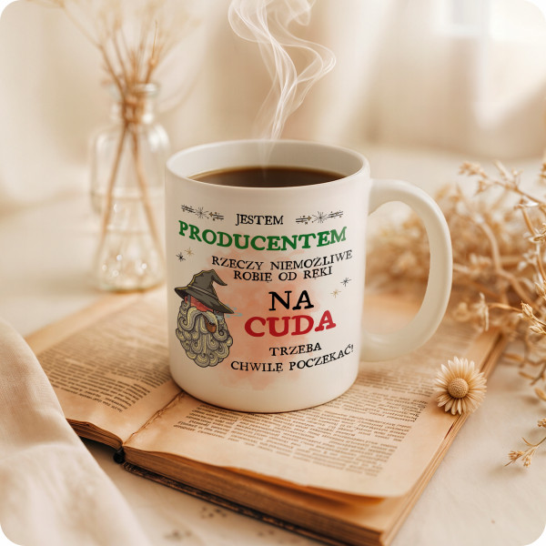 Kubek Dla Producenta na Prezent z Nadrukiem ze Zdjęciem 330 ml PoliDraw