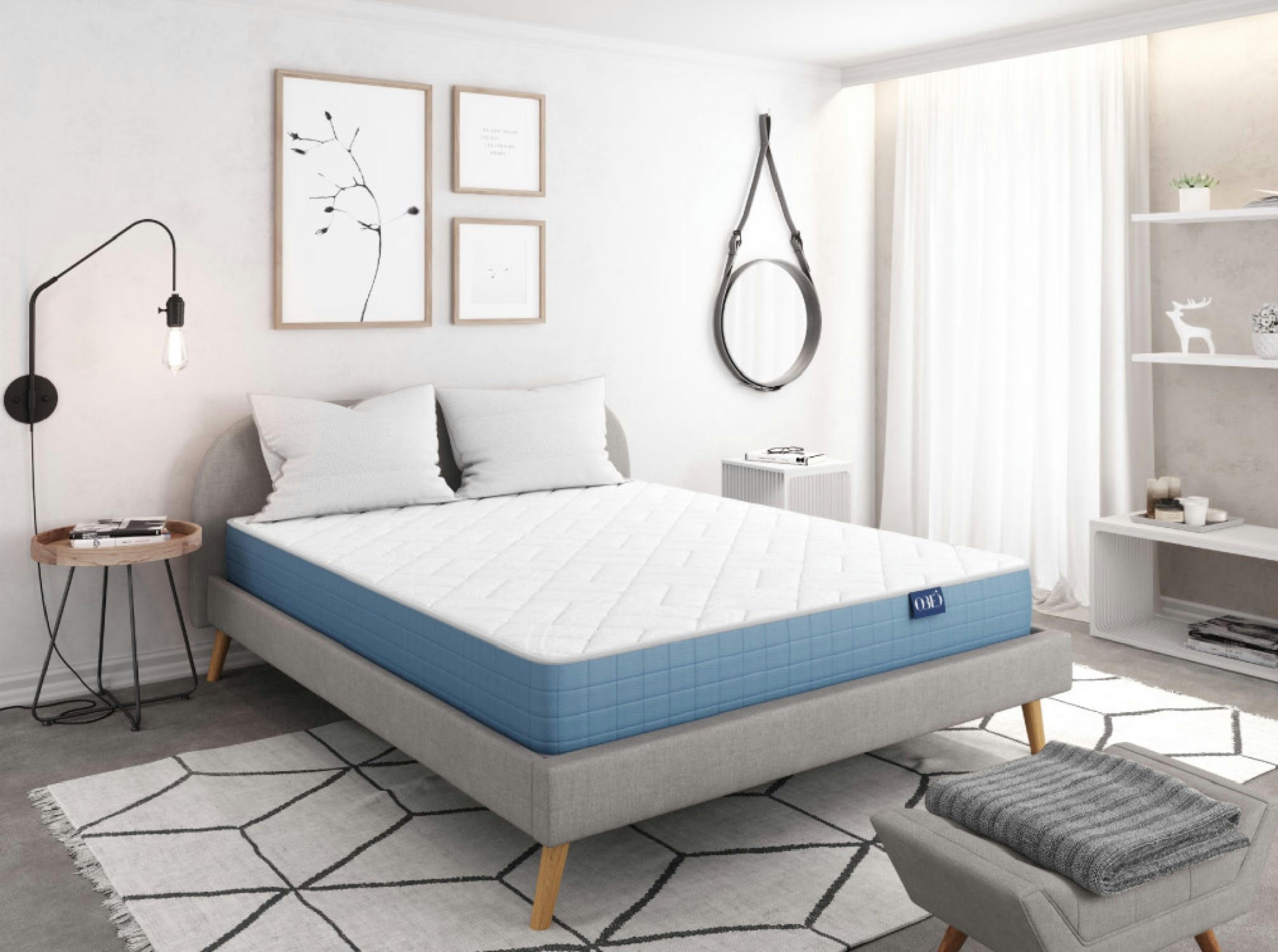 OBED - MEMORY ZEFIR - MEMORY ZEFIR Matelas à mémoire de forme - Largeur 140 cm