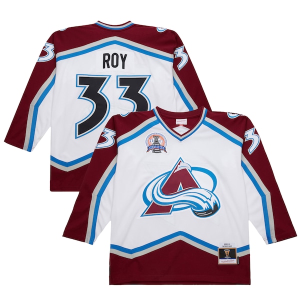 Patrick Roy Colorado Avalanche 2000-01 Power Play Jersey - White