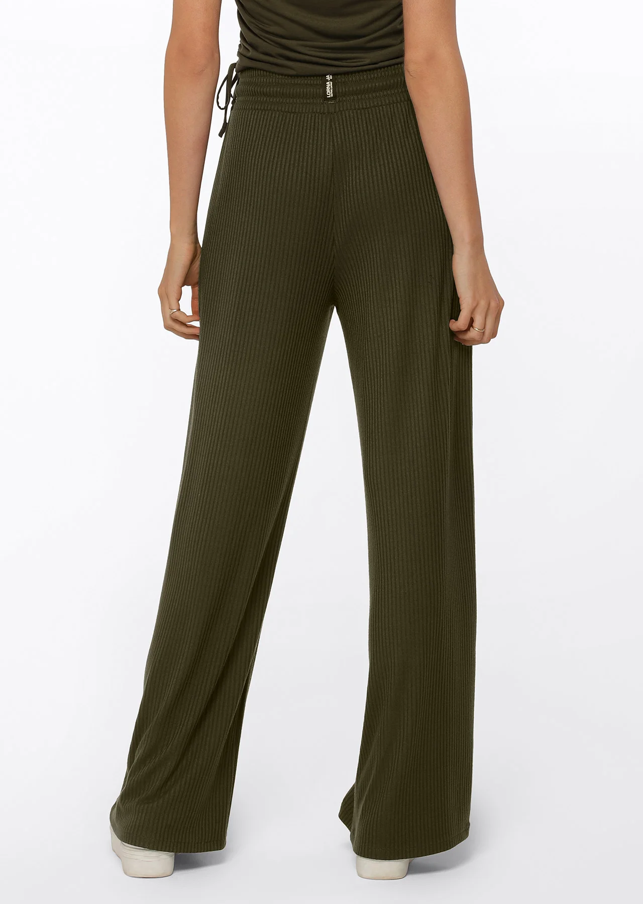 Rest And Relax Rib Full Length Pants