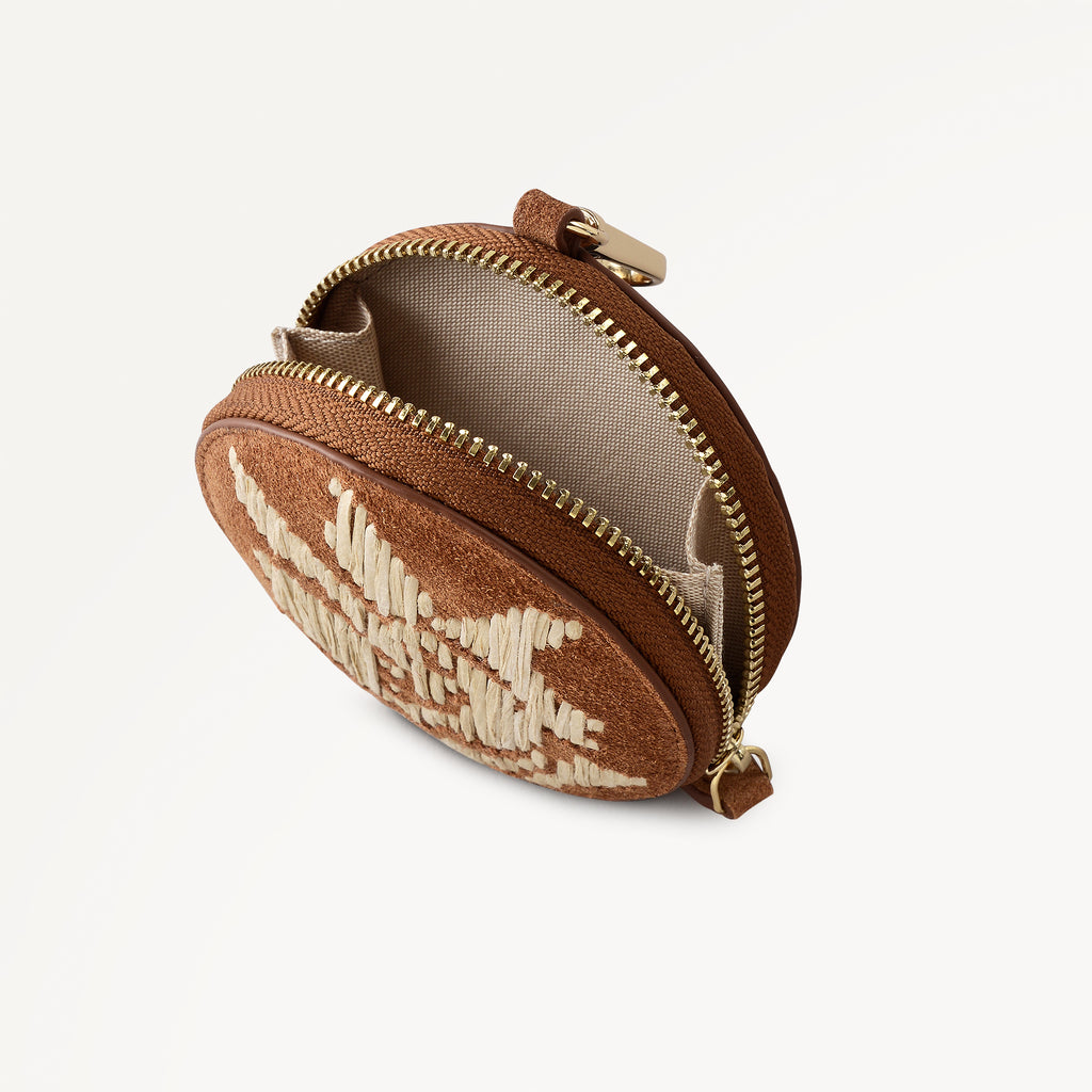 Round Avenue - Medium Zip Around Coin Purse