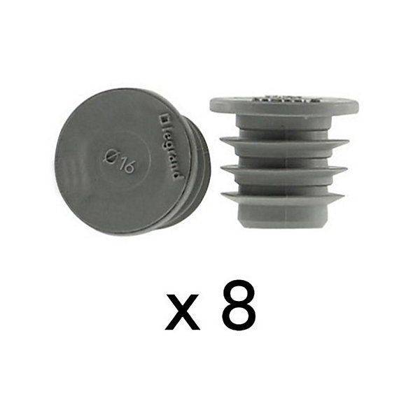 Kit 8 obturateurs Legrand Energy ø16 mm
