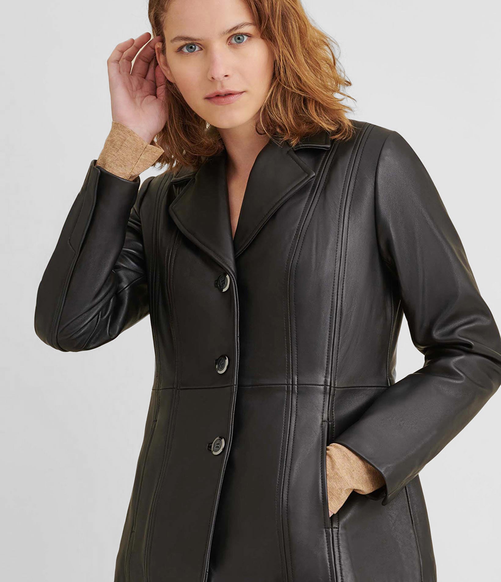 Jill Thinsulate Leather Blazer