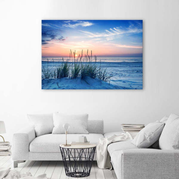 Feeby Obraz na płótnie Plaża morze trawy 60x40