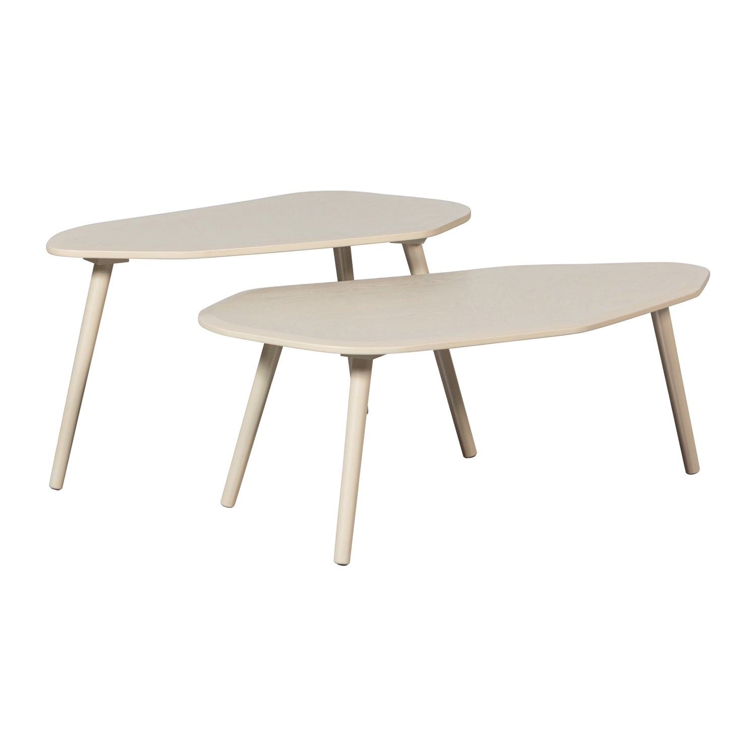 WOOOD Davina Bijzettafels - MDF - Dust