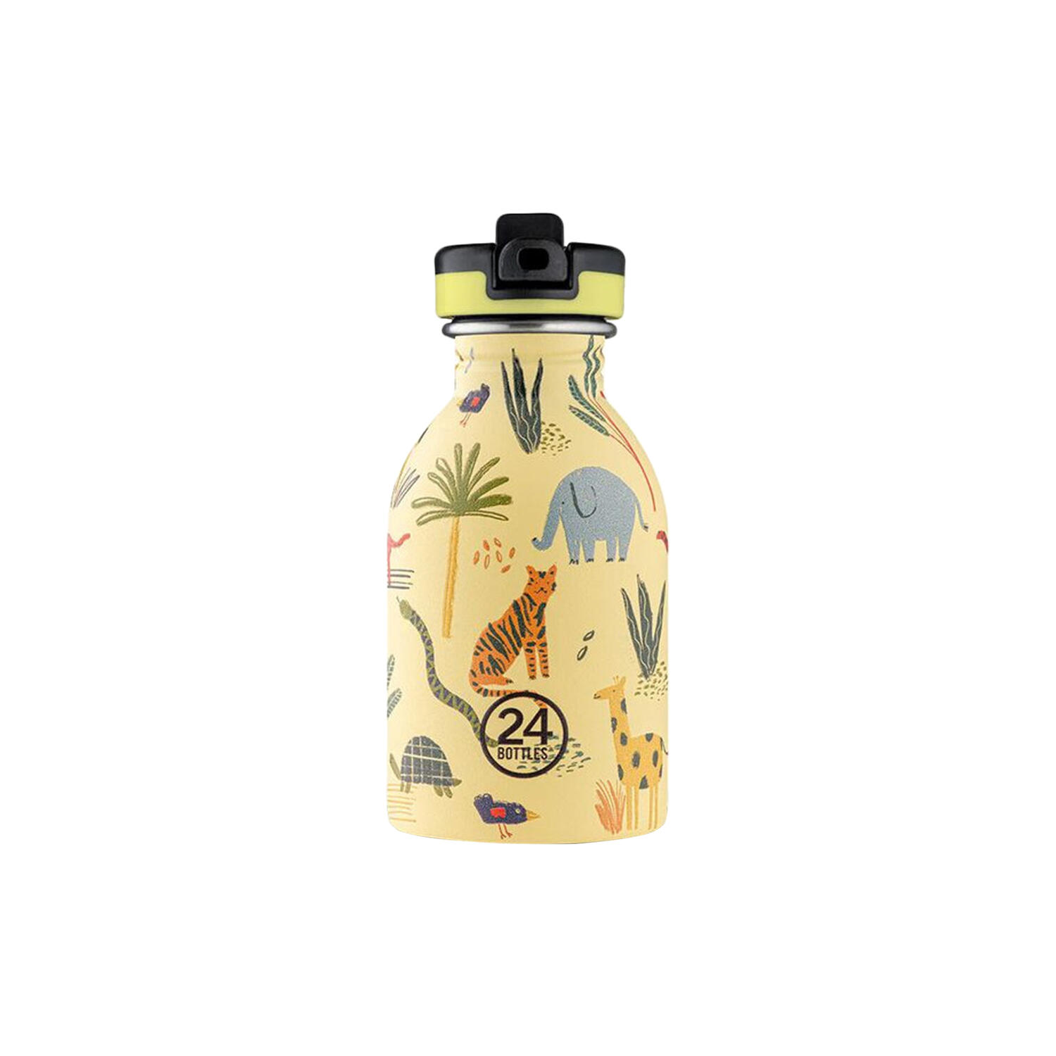 Urban Drikkeflaske med Sports L&aring;g og Stone Finish, jungle friends