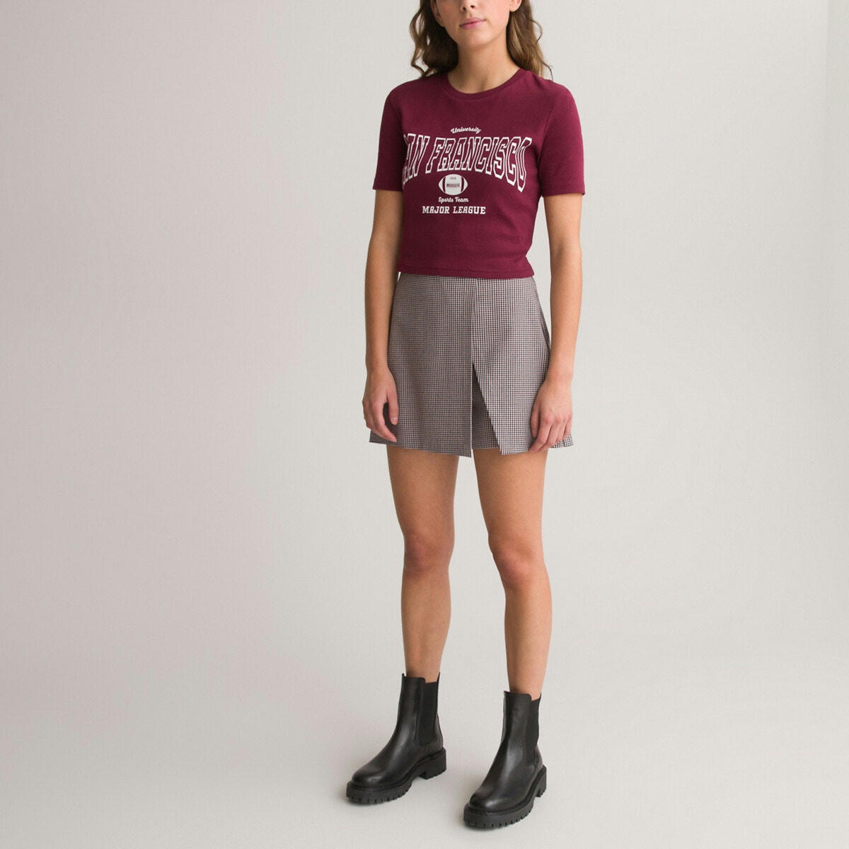 Lot de 2 T-shirts cropped esprit campus