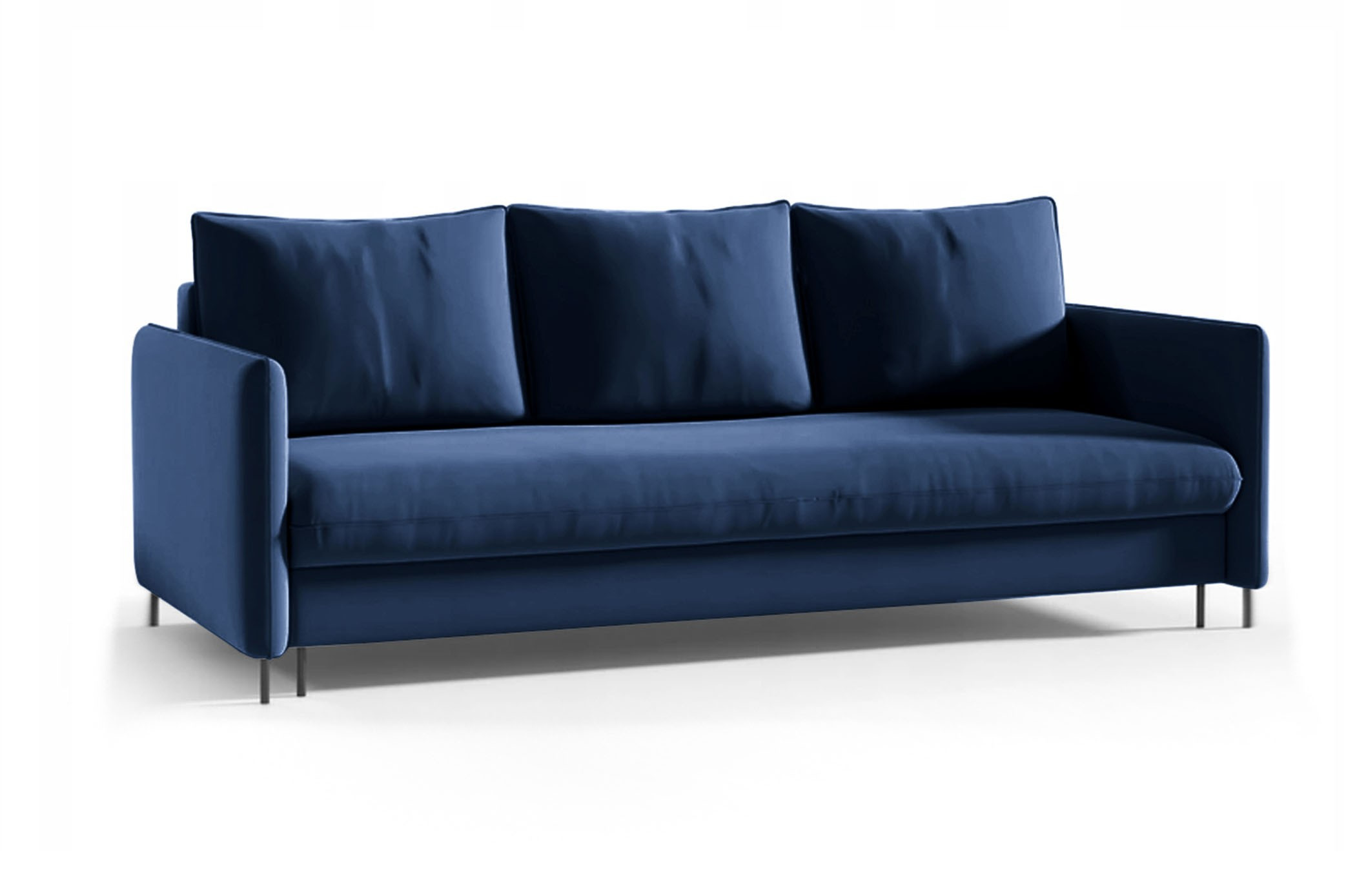 Wygodna sofa tapicerowanaBELIS - granatowy / R81