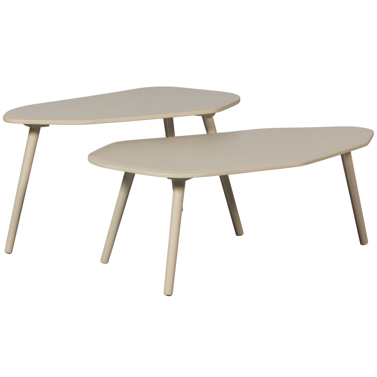WOOOD bijzettafel Davina - MDF - Dust - 40x90x50