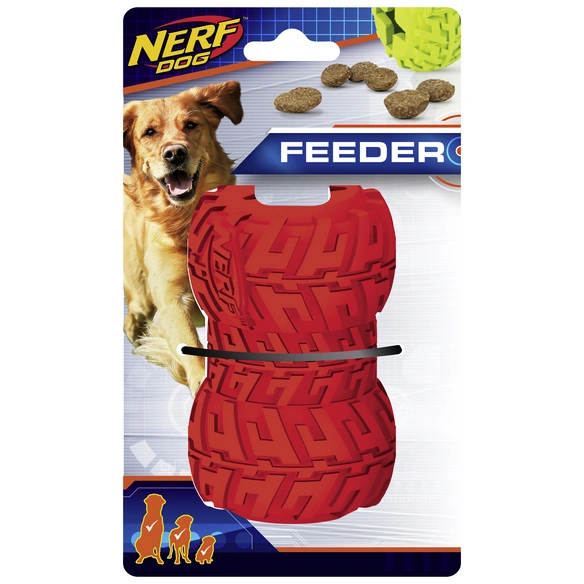 Snackfeeder, Profil Snackfeeder, rot/blau/gelb, Gr. L, für Hunde