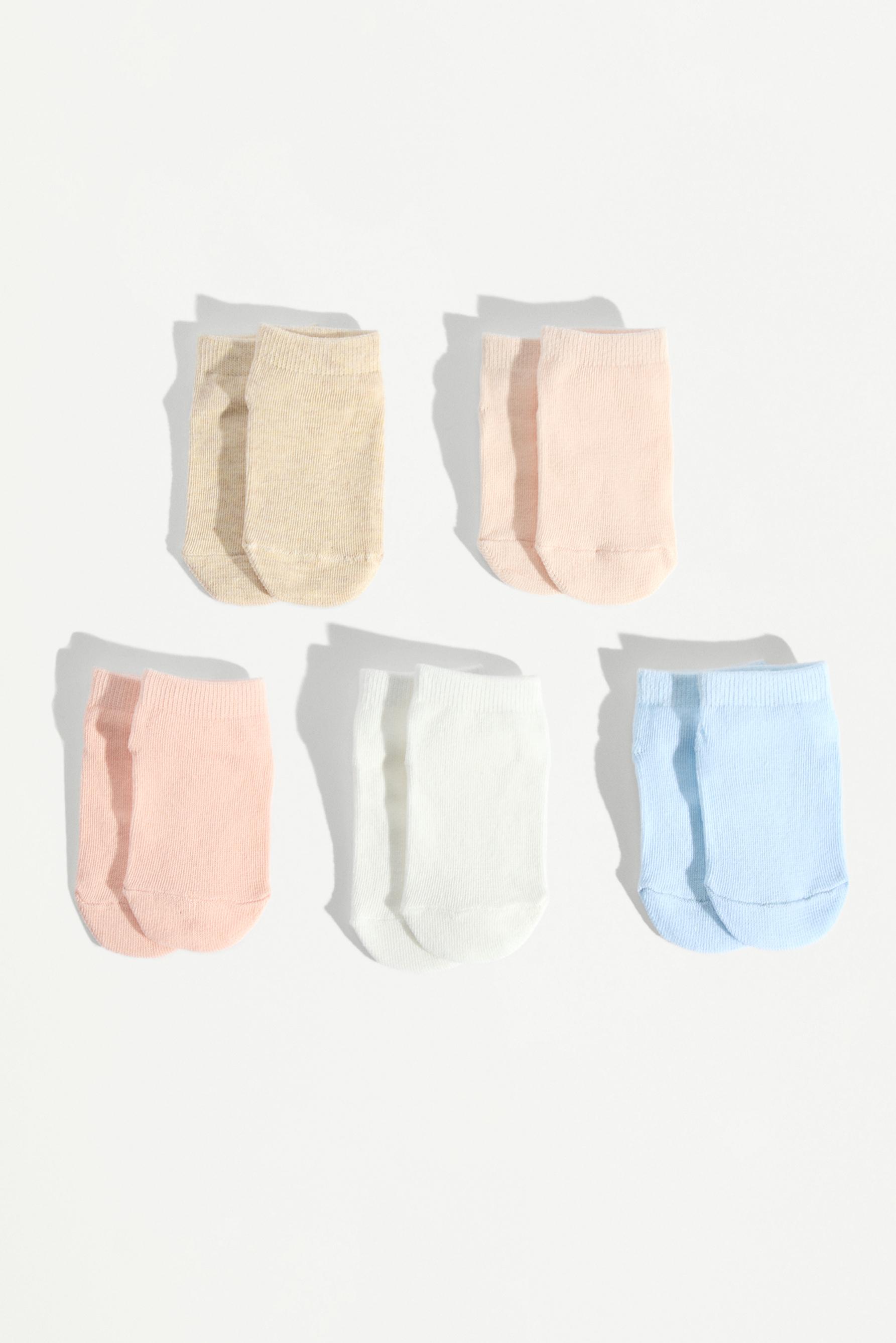 Calcetines antideslizantes cortos (Pack 5)