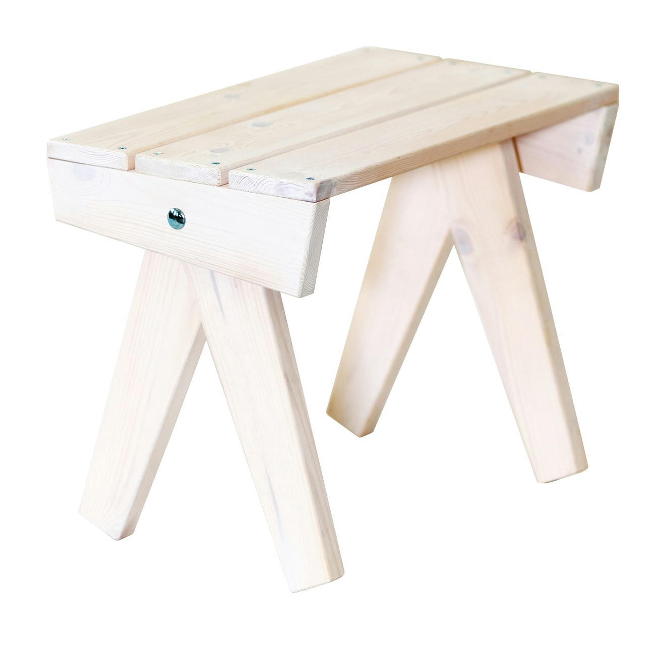 GRANNY TABLE - Tablette de jardin   pin - blanc, huilé