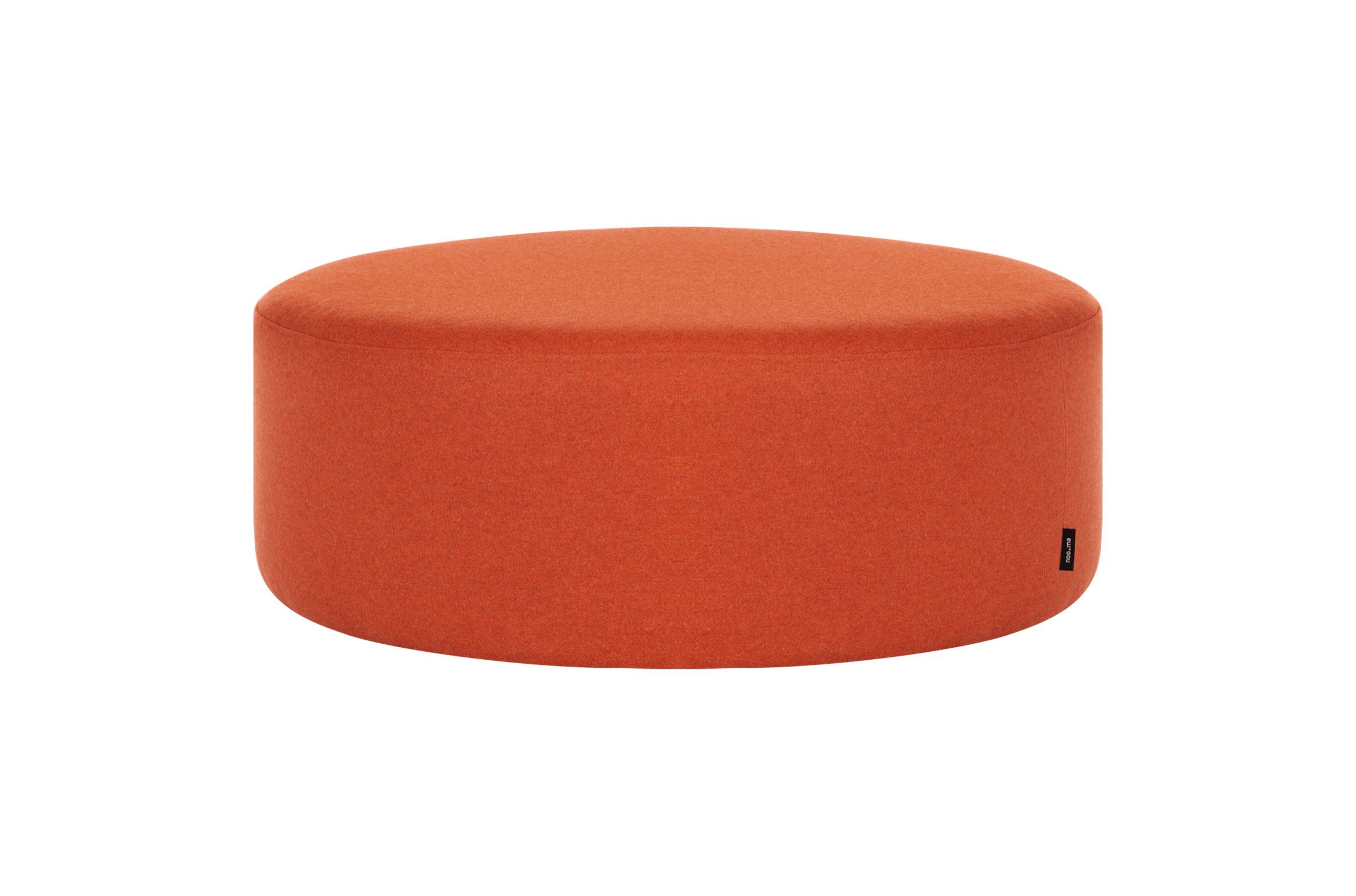 noo.ma FOLK Poef - Terracotta Wool
