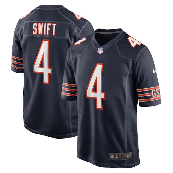 D'Andre Swift Chicago Bears Nike  Game Jersey -  Navy