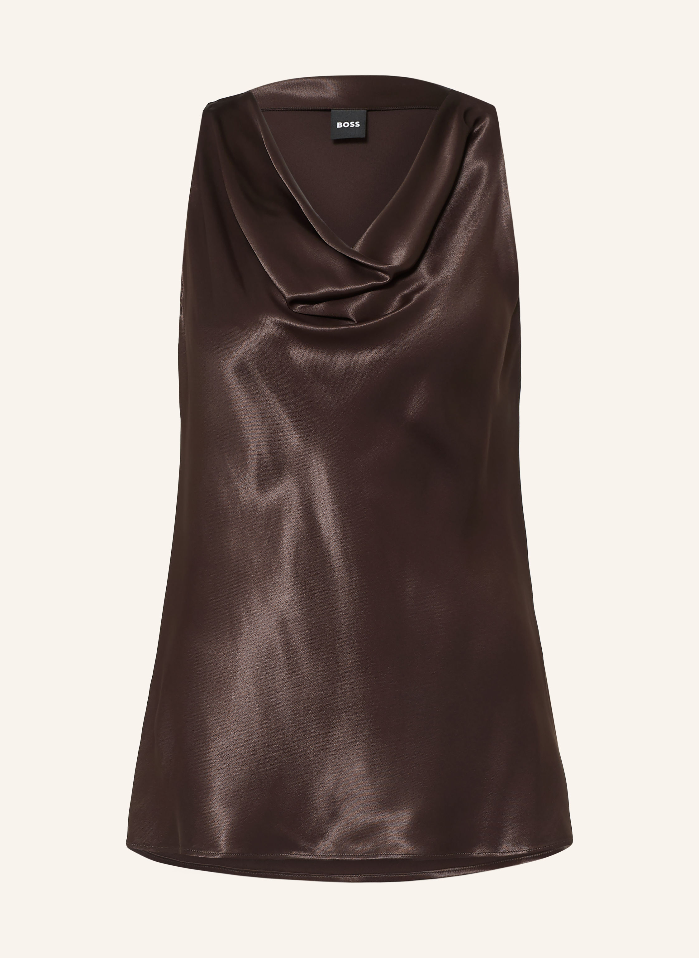 BOSS Blusentop BOUANA aus Satin