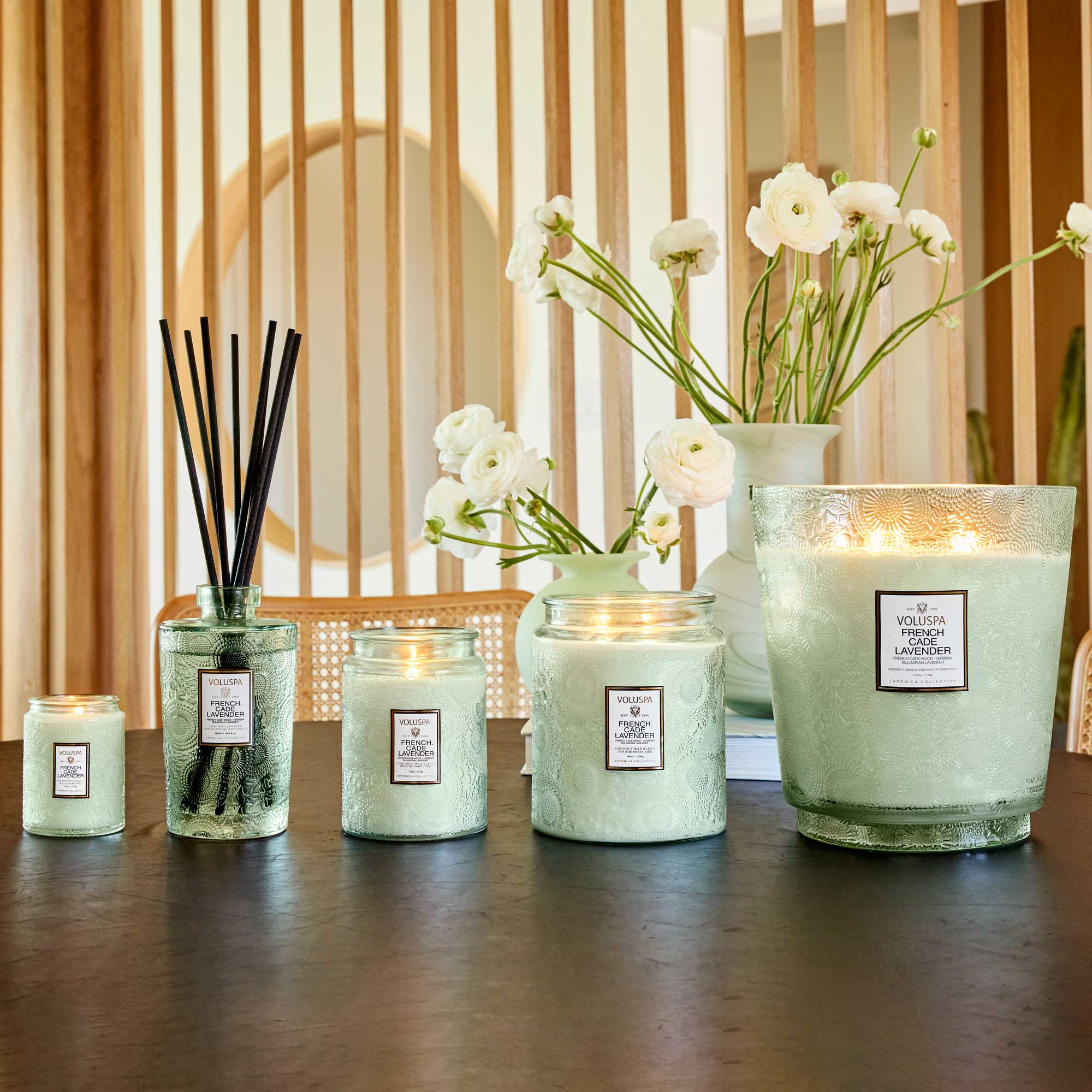 French Cade Lavender - Luxe Reed Diffuser