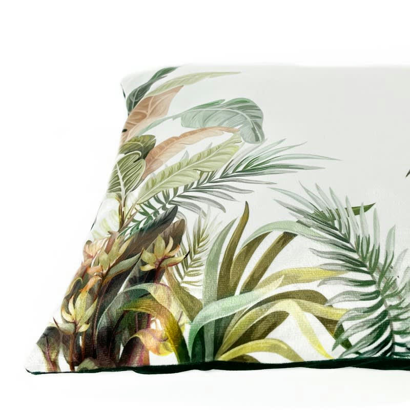 HARMONIE - Coussin 40x40cm Multicolore Feuillage Jungle
