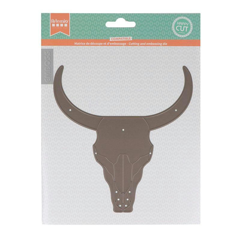 VIVA LA VIDA - Matrice de découpe tête de buffle