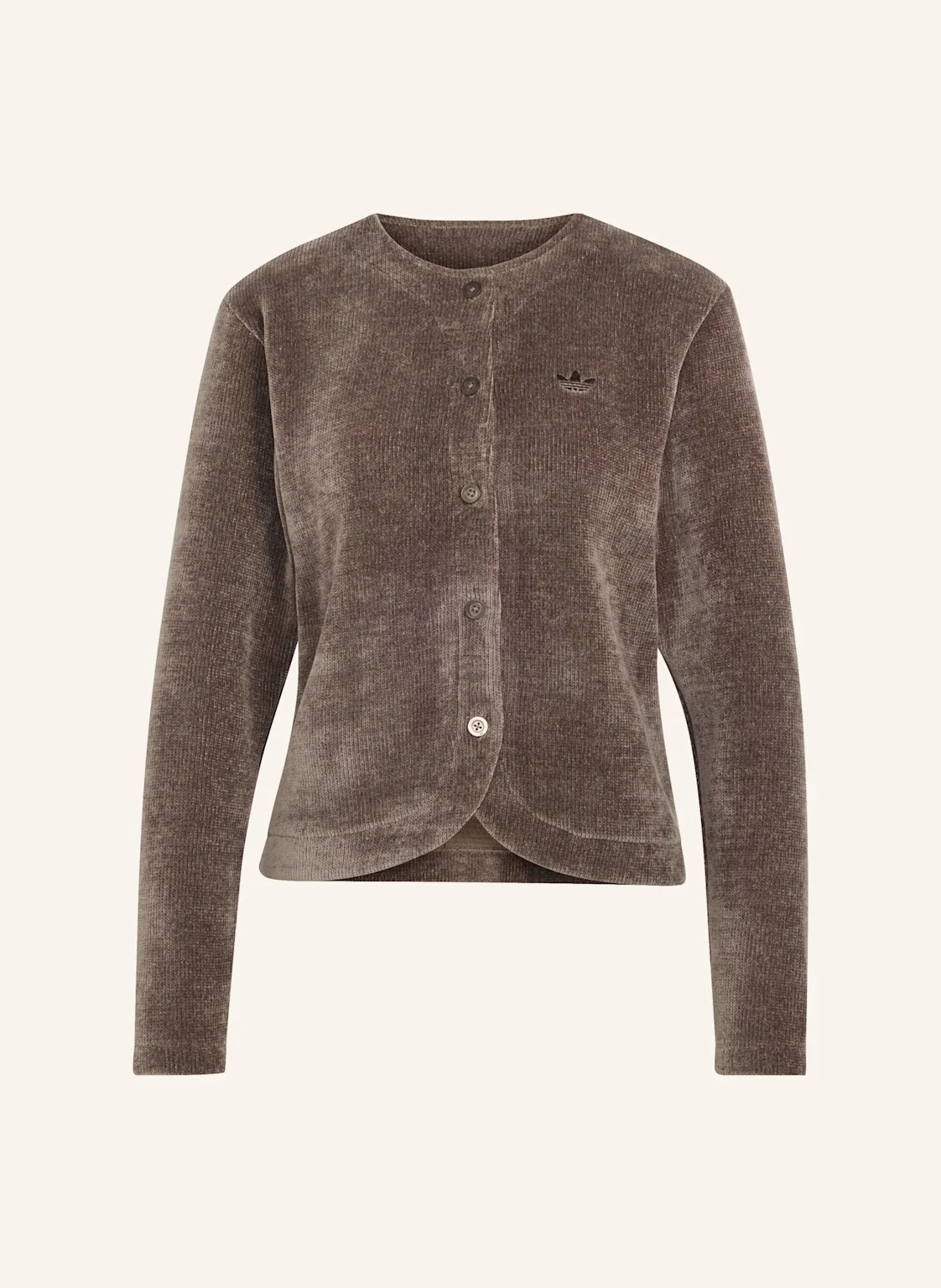 adidas Originals PREM ESS CARDIGAN, KNOPFLEISTE, CHENILLE