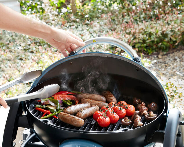 Ziggy Classic Single Burner Portable Grill LPG BBQ - Gunmetal Grey