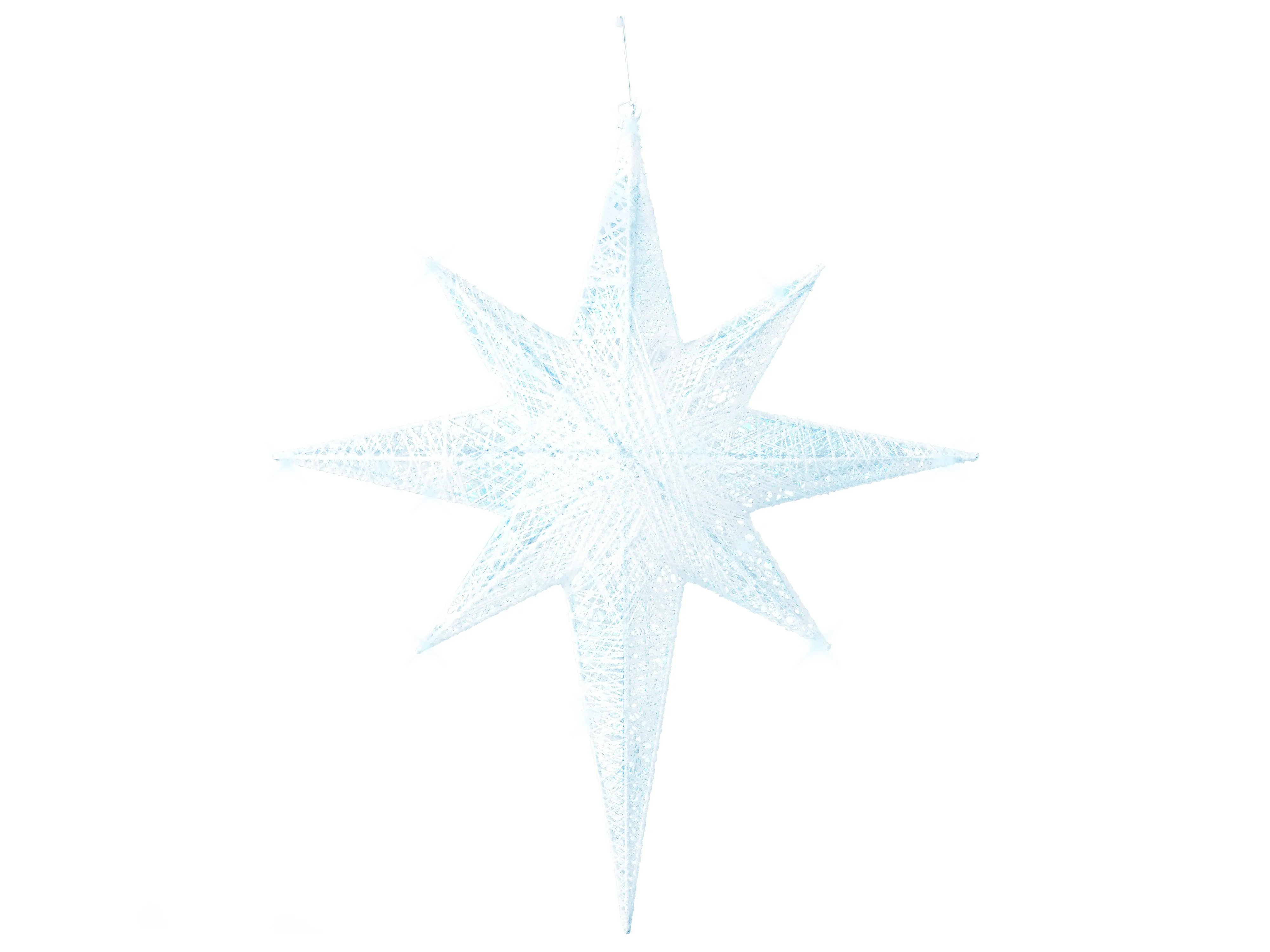 Outdoor Hanging Decoration LED OSMA Star 67 cm White