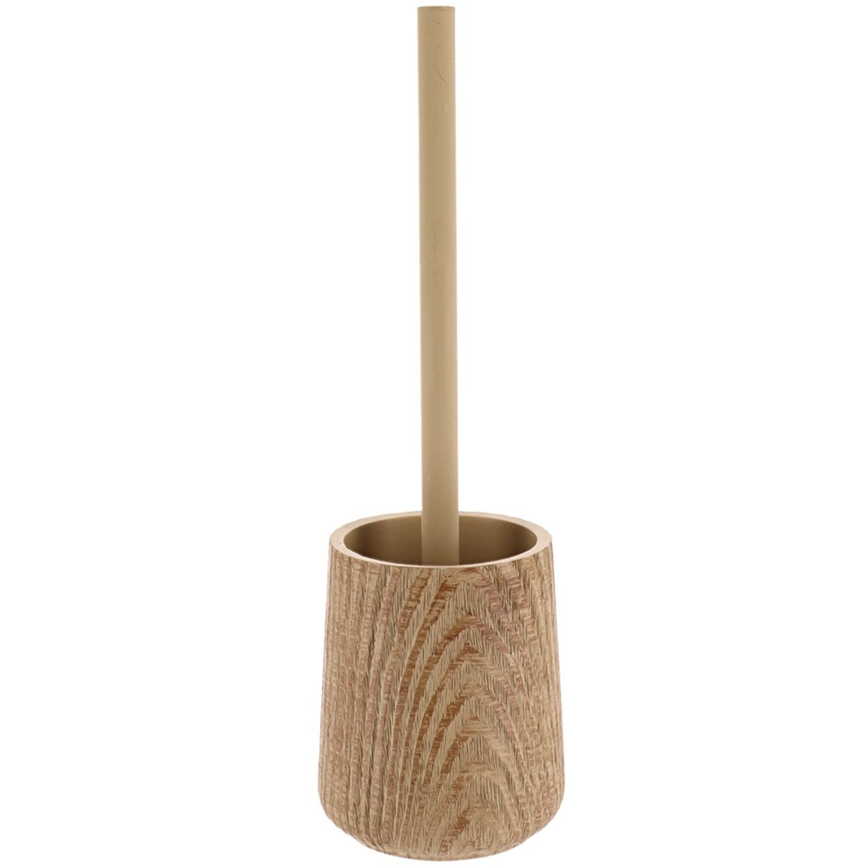 Szczotka toaletowa RIVO ciepły dąb piaskowy 36 cm