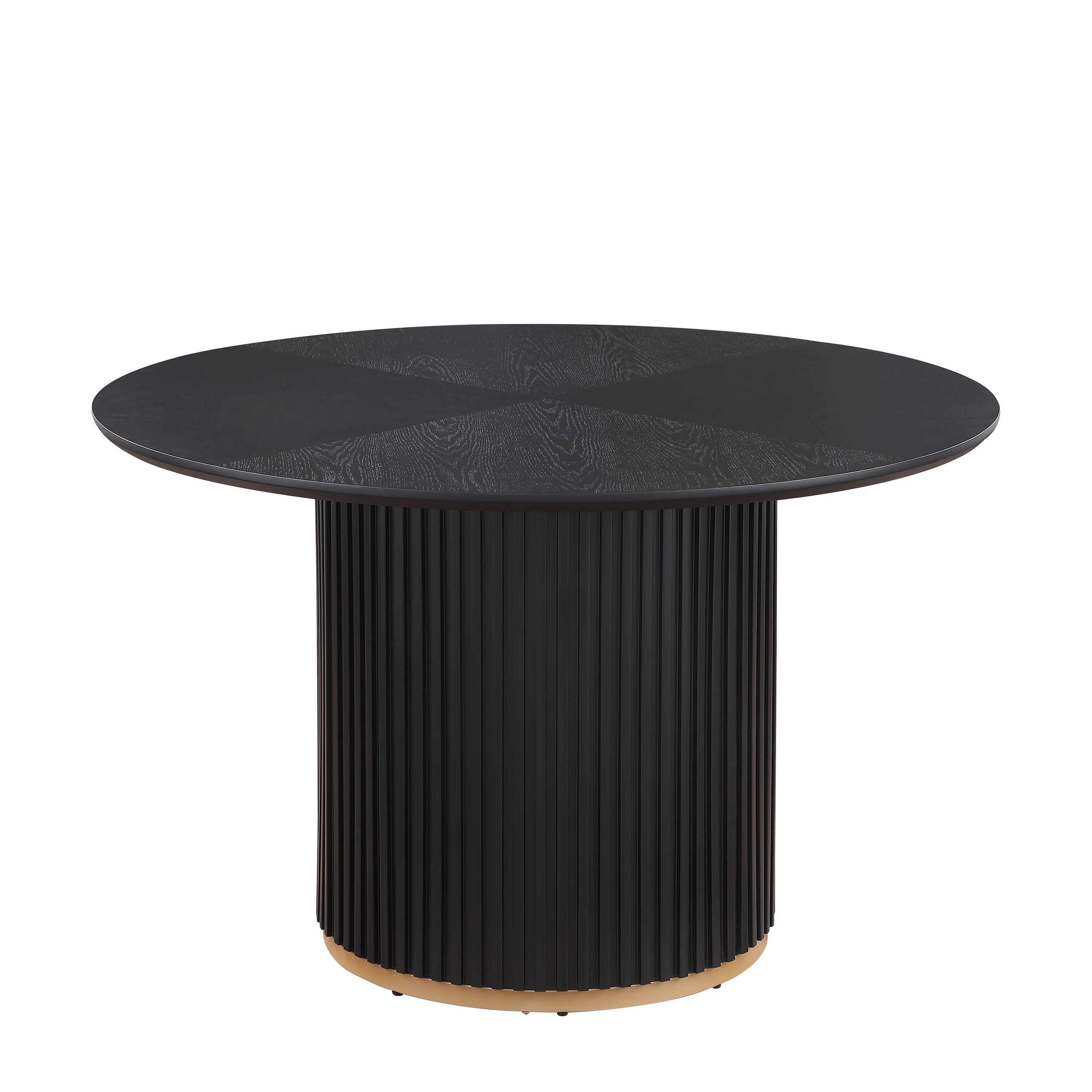Christopher Knight Home - Malcolm Round Pedestal Dining Table - Black