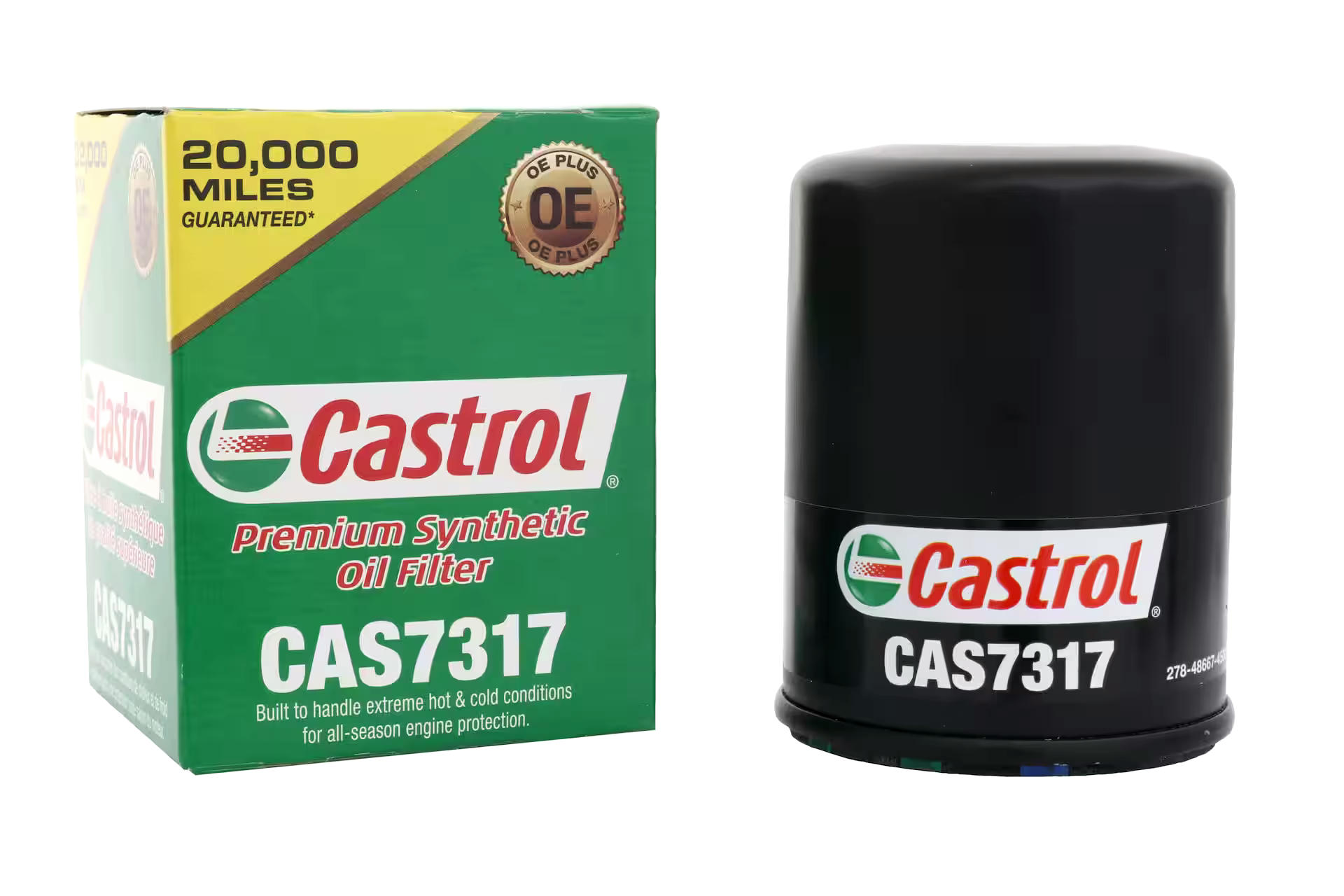 Castrol CAS7317 SFX Premium Synthetic Oil Filter