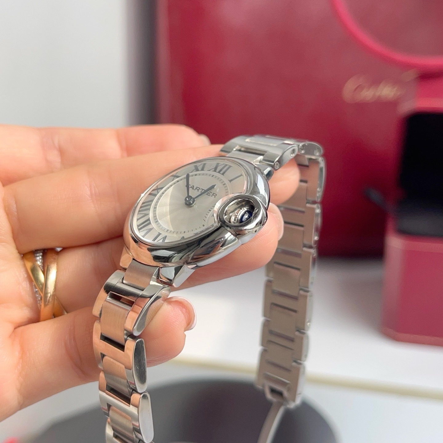 Cartier Ballon Bleu de Cartier Stainless Steel Watch -17