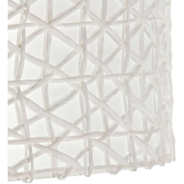 Abat-jour flumeri 45 x 45 x 24 cm Blanc