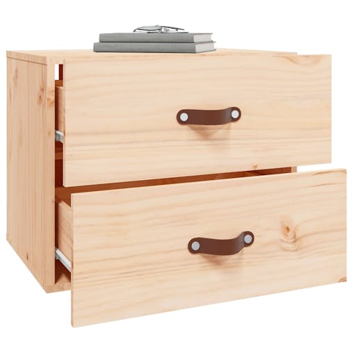 NNEVL Wall-mounted Bedside Cabinets 2 pcs 50x36x40 cm