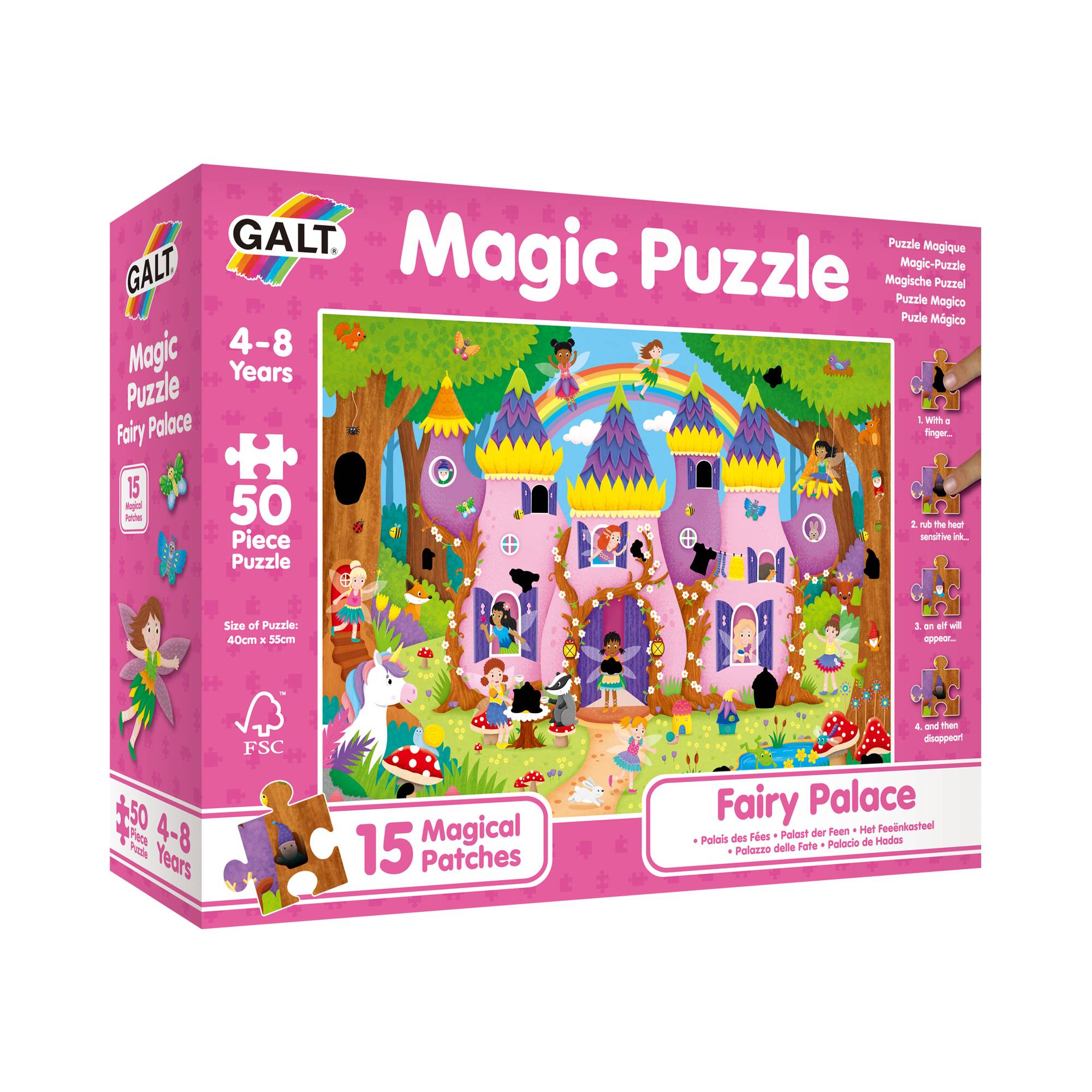 Galt Fairy Palace Magic Puzzle 50 Pieces