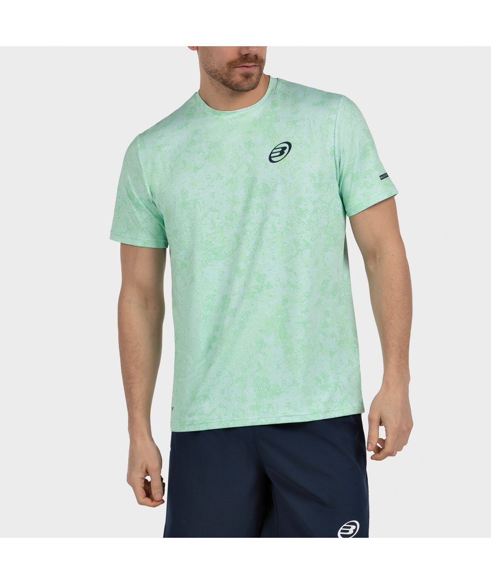 CAMISETA BULLPADEL MASAMA VERDE ACIDO